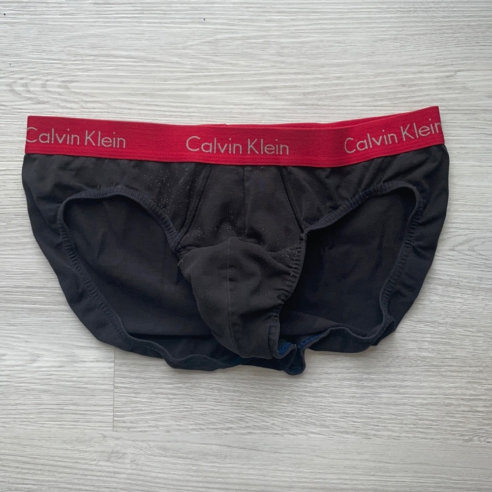 Stretch cotton briefs